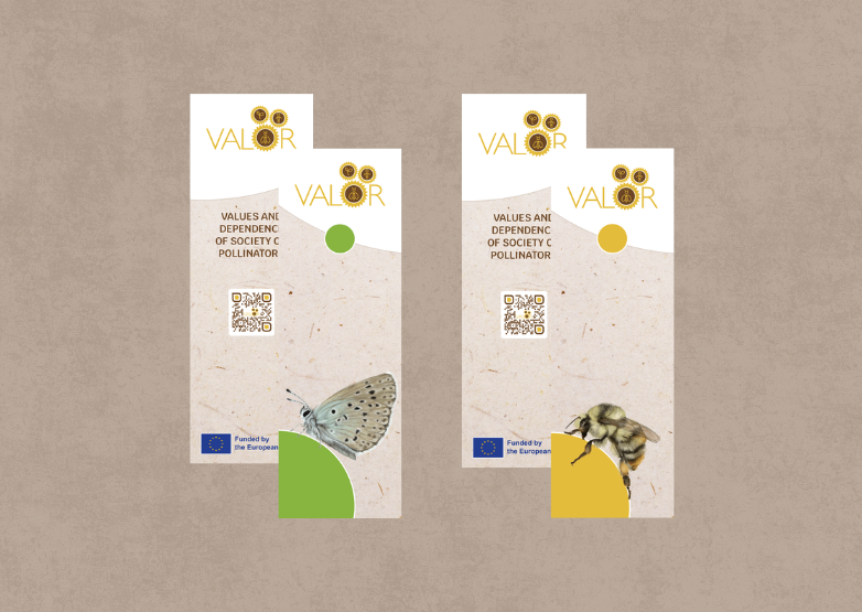 Butterfly and bumbleblee bookmarks