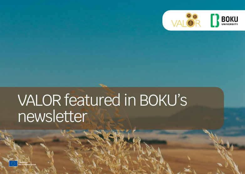 VALOR mentioned in BOKU newsletter